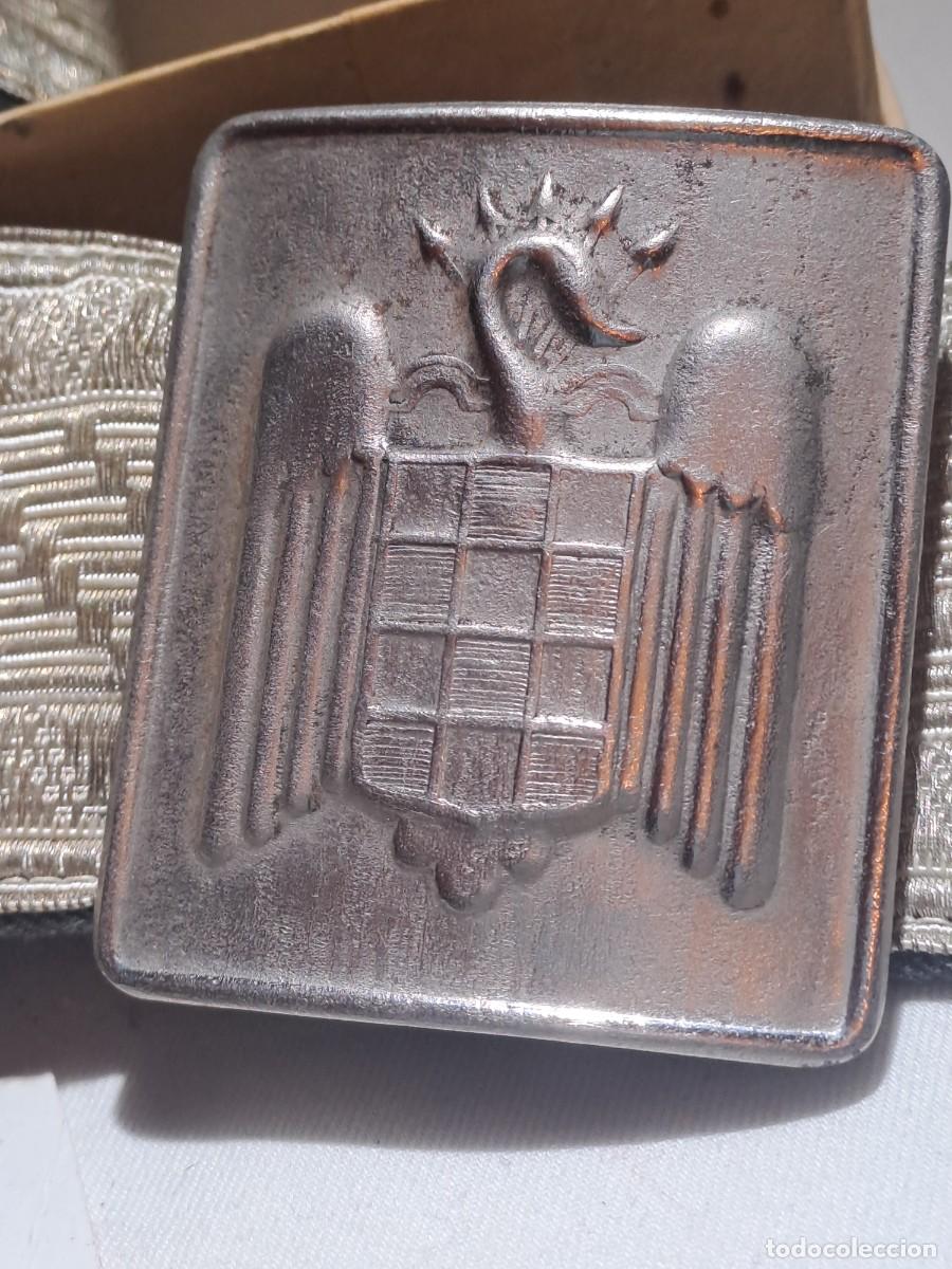 Militaria: Cinturon SEU de Falange - Foto 3