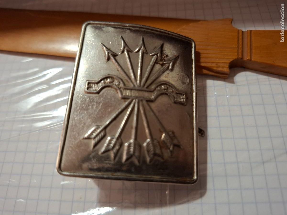 Militaria: Hebilla de la falange - Foto 1