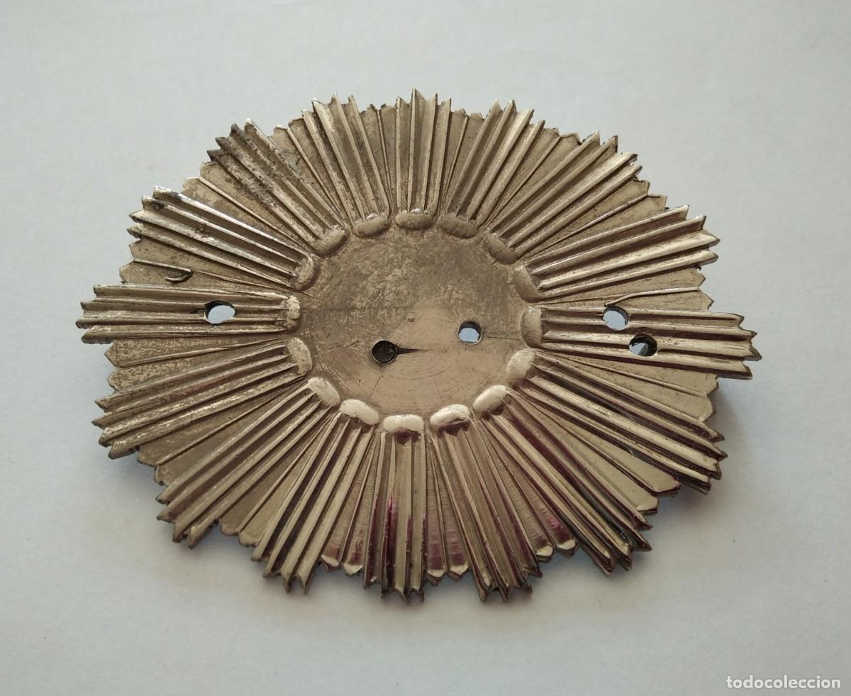 Militaria: Base para placa de polic&iacute;a - Foto 1