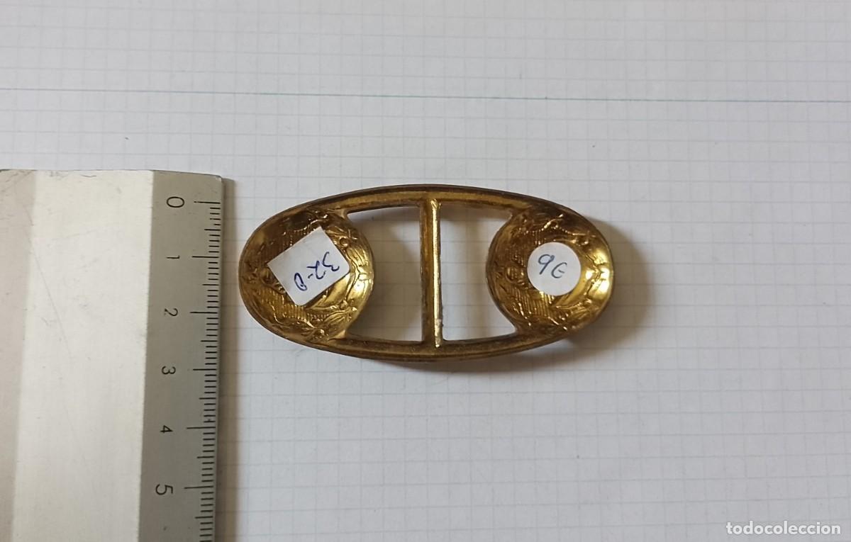 Militaria: Parte de hebilla de marina - Foto 2