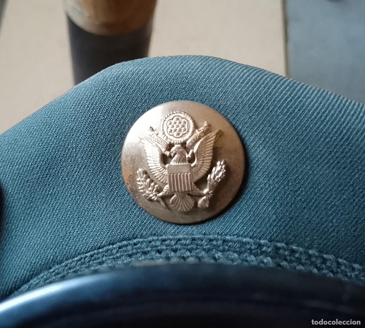 Militaria: Gorra de plato, U.S.A. - Foto 5