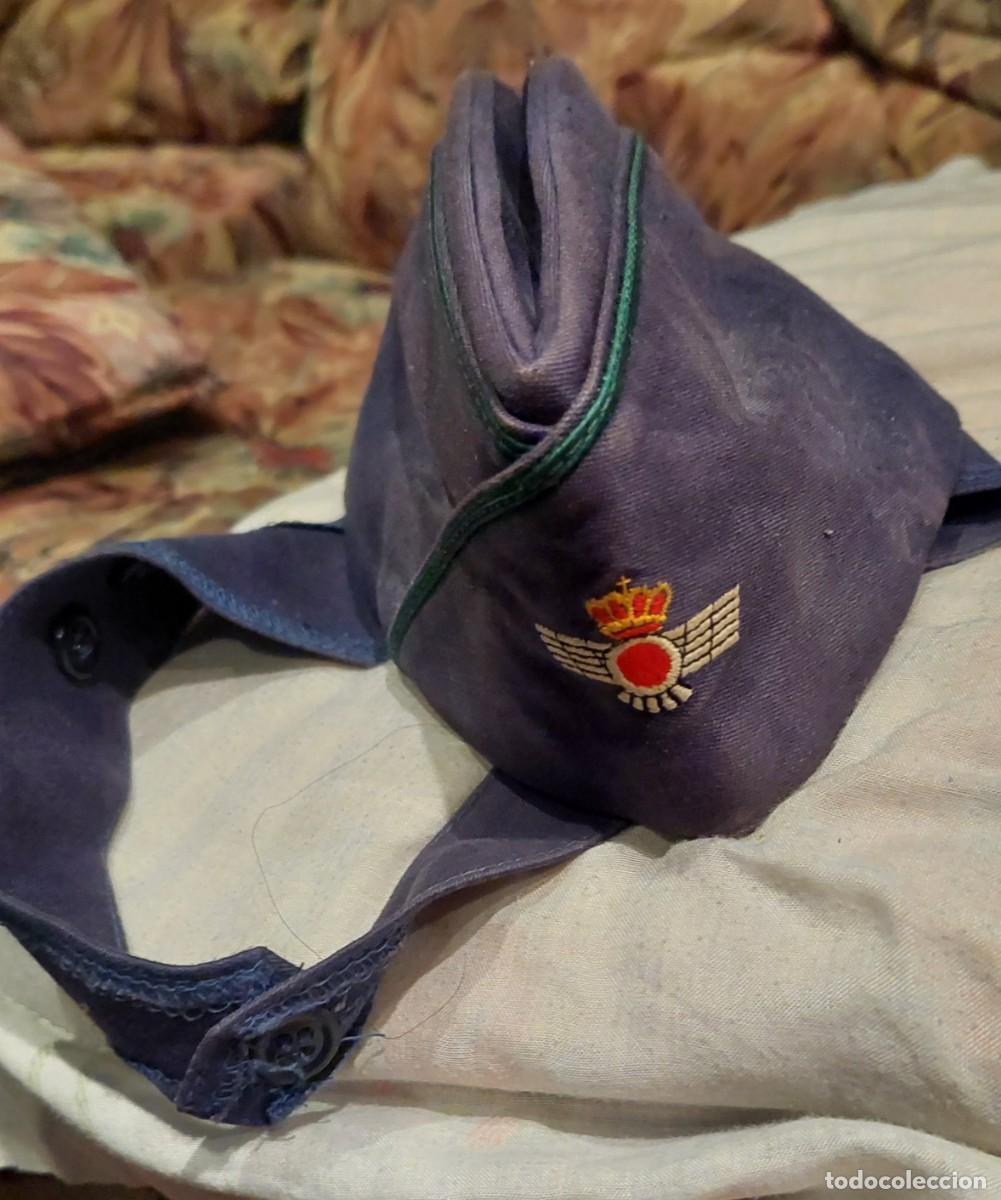 Militaria: Gorra de aviaci&oacute;n Ej&eacute;rcito espa&ntilde;ol. - Foto 1
