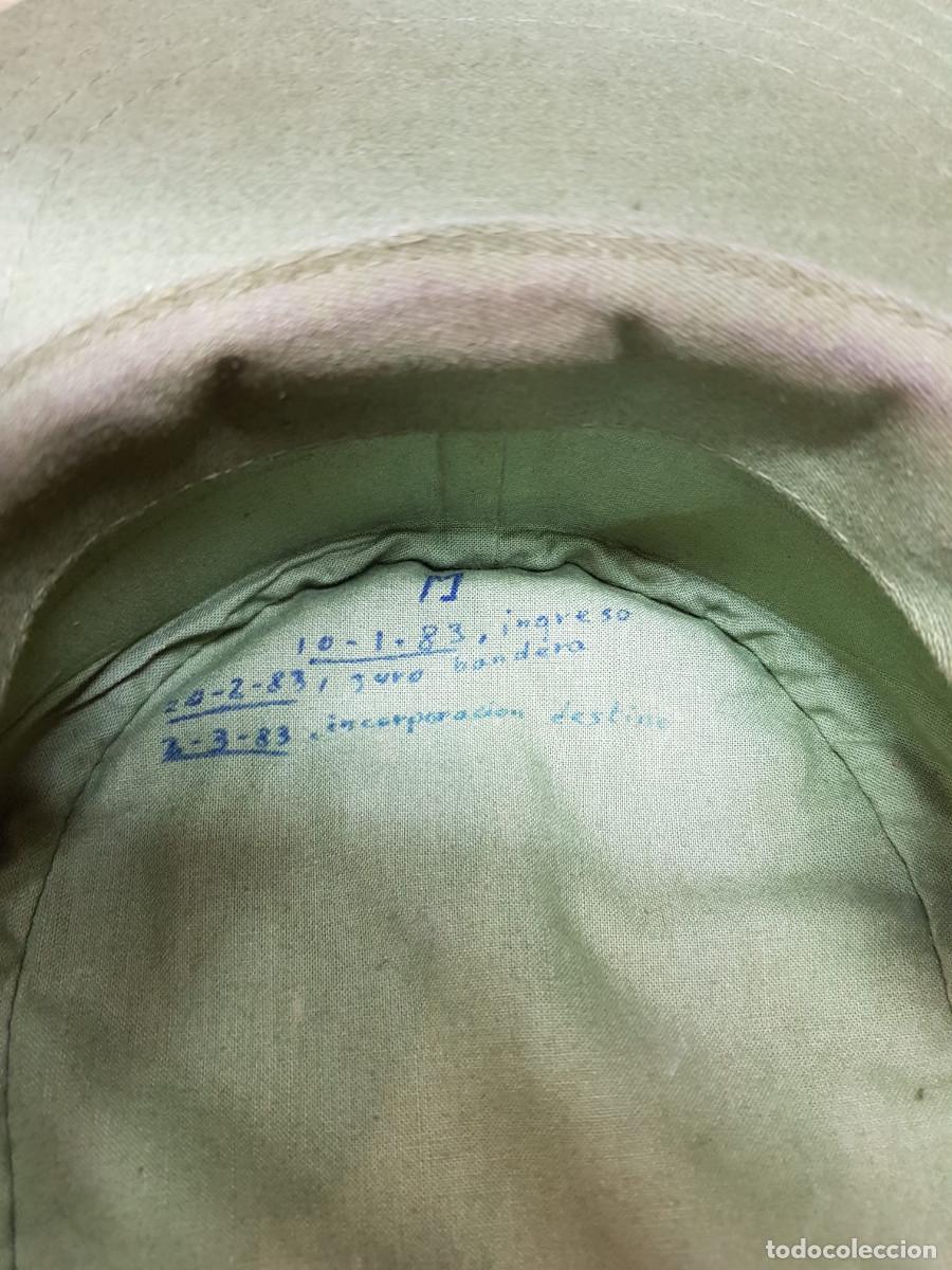 Militaria: GORRA MILITAR A&Ntilde;O 1983 - Foto 4