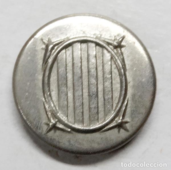 Militaria: BOTON DE LOS &rdquo;MOSSOS D&acute;ESCUADRA. 1996 - Foto 1