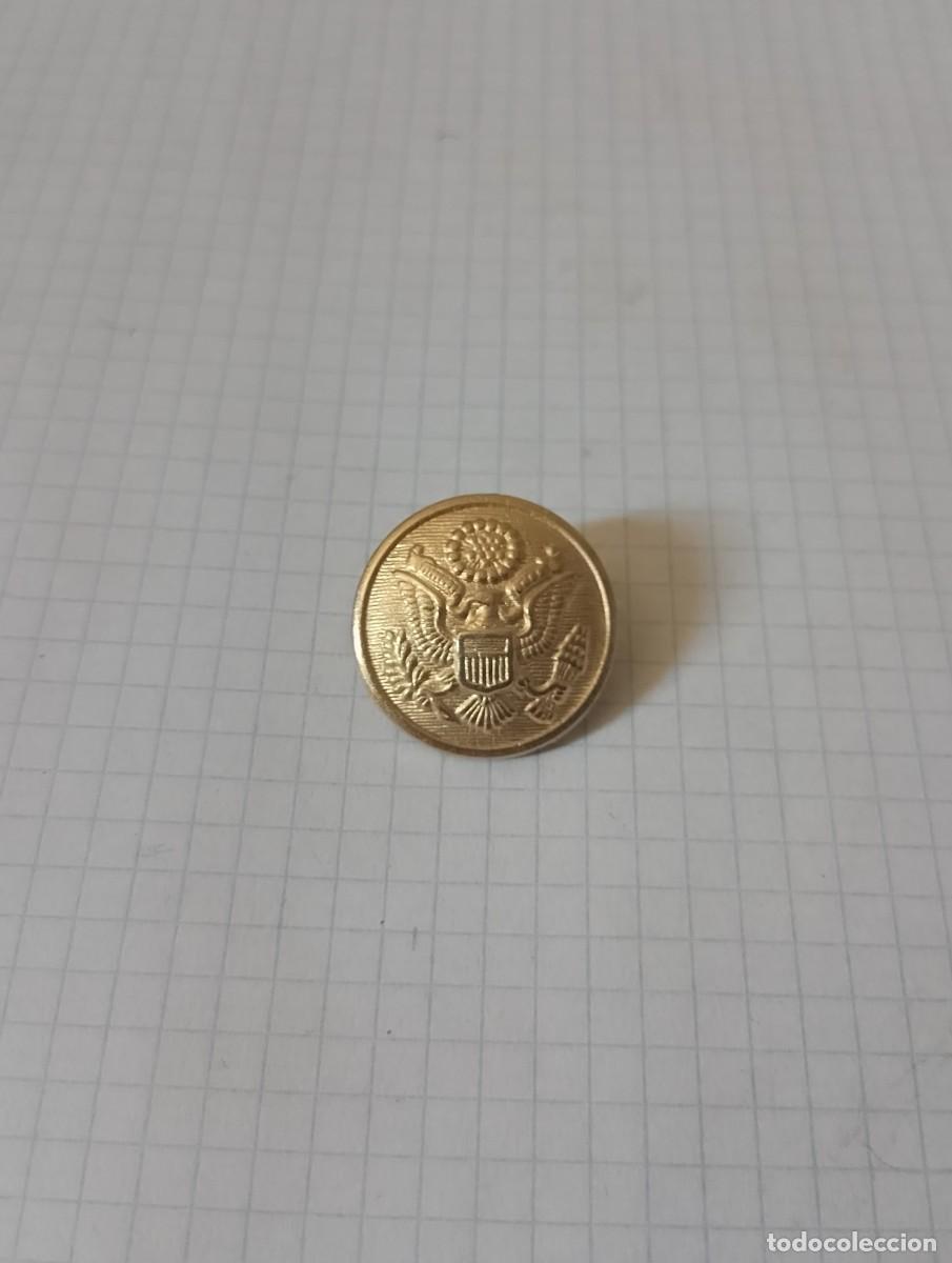 Militaria: Bot&oacute;n dorado, U.S.A. - Foto 1
