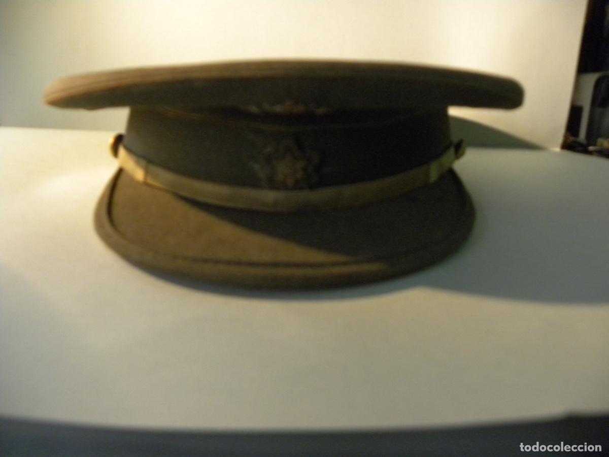 Militaria: GORRA PLATO COMANDANTE EJERCITO DE TIERRA - Foto 1
