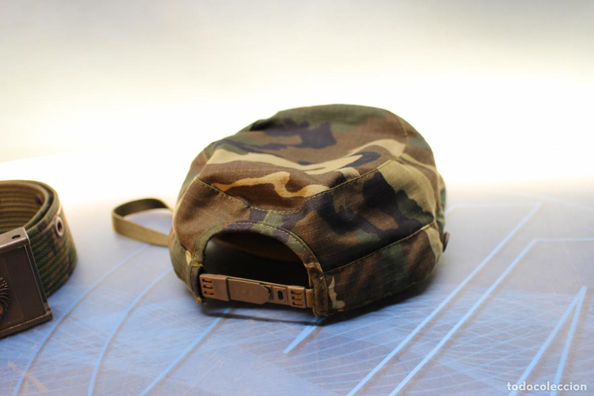 Militaria: Gorra y cintur&oacute;n ej&eacute;rcito de tierra espa&ntilde;ol. - Foto 3