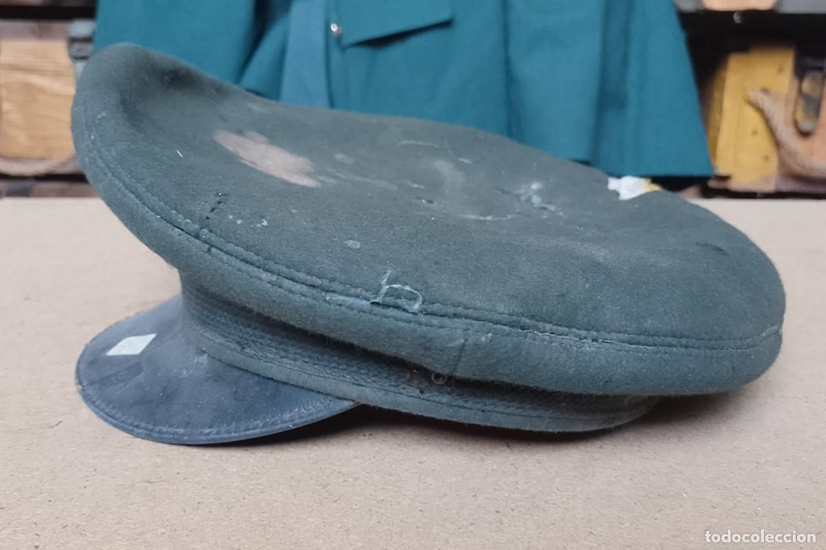 Militaria: Gorra de plato, USA. - Foto 1