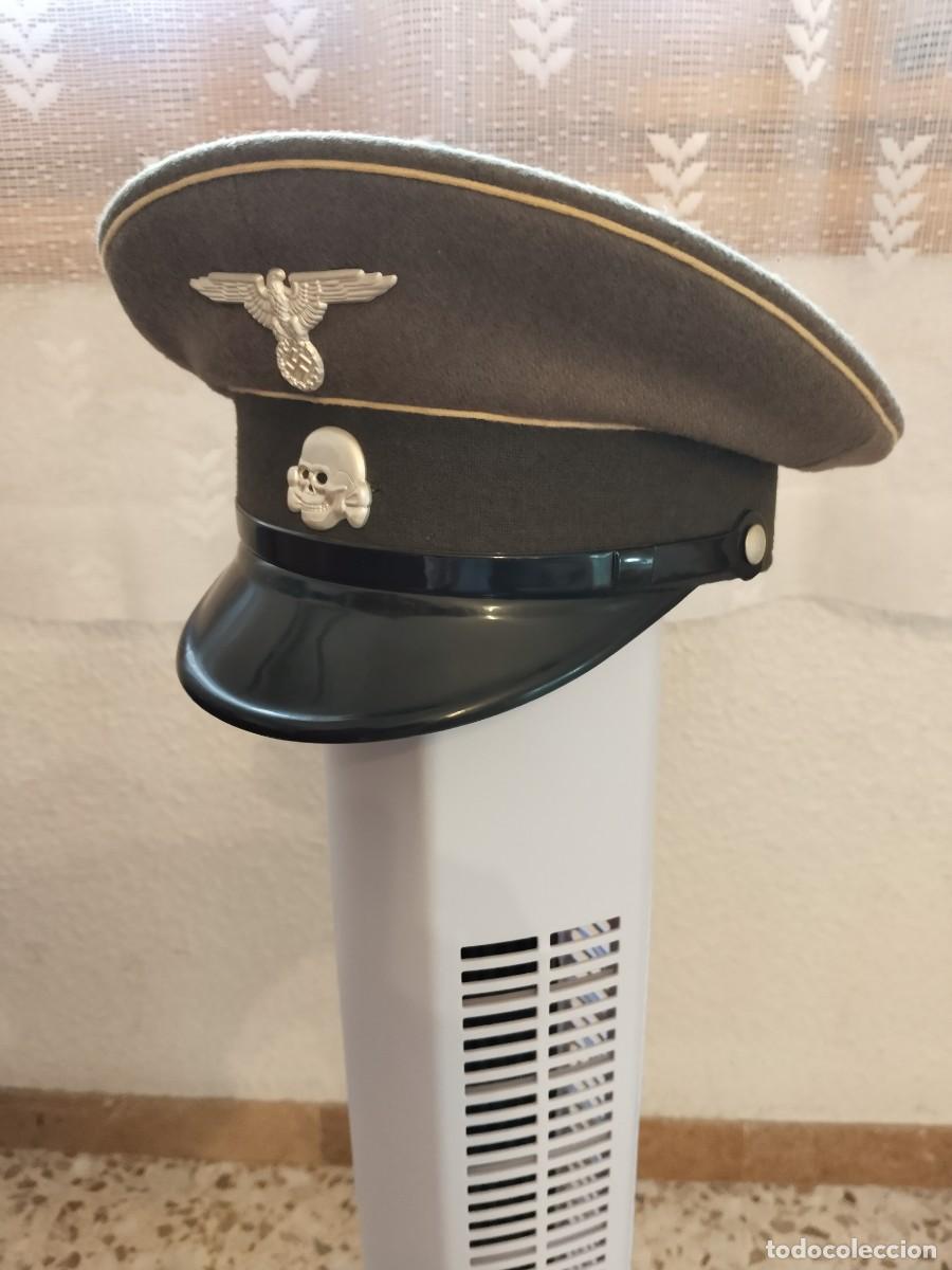 Militaria: GORRA R&Eacute;PLICA SS A PARTIR DE GORRA NVA ORIGINAL - Foto 1