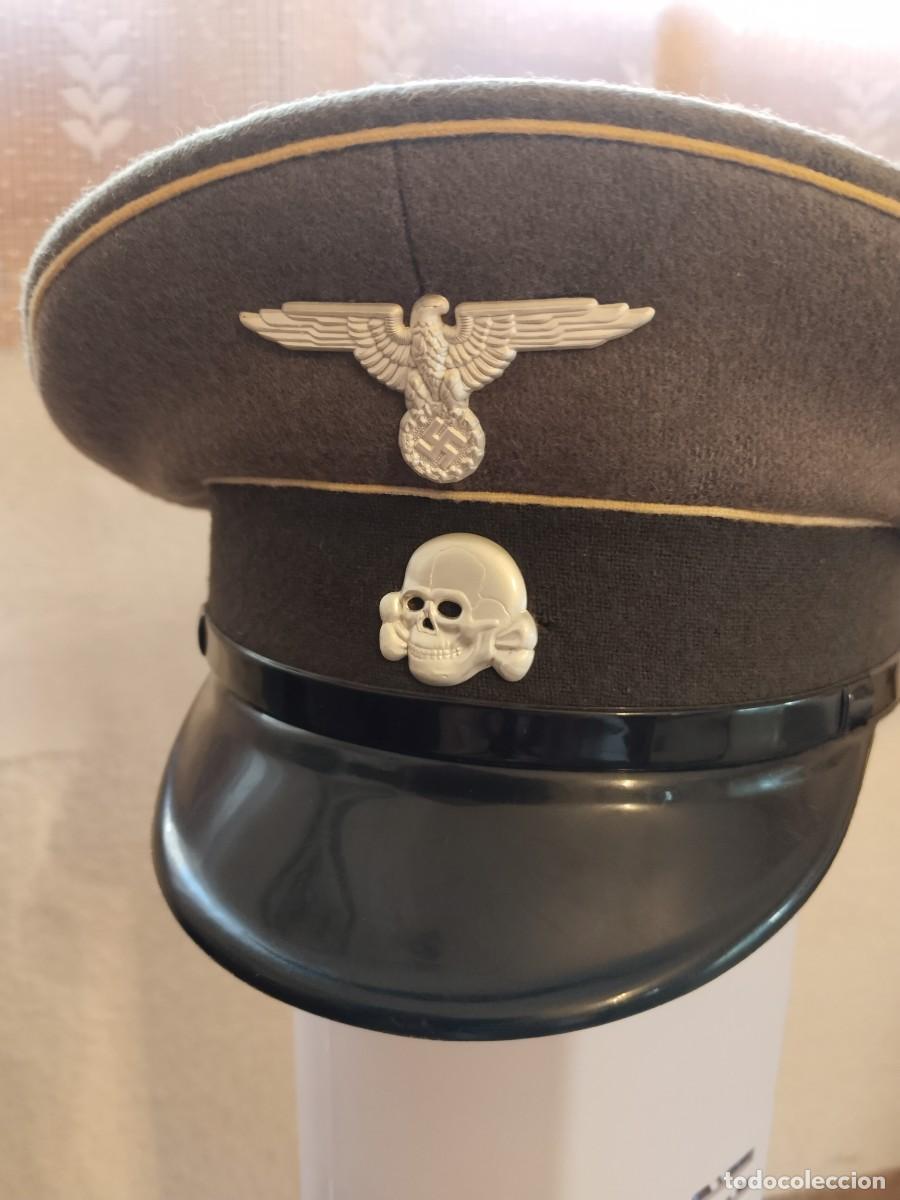 Militaria: GORRA R&Eacute;PLICA SS A PARTIR DE GORRA NVA ORIGINAL - Foto 2