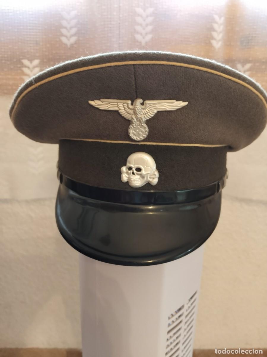 Militaria: GORRA R&Eacute;PLICA SS A PARTIR DE GORRA NVA ORIGINAL - Foto 3