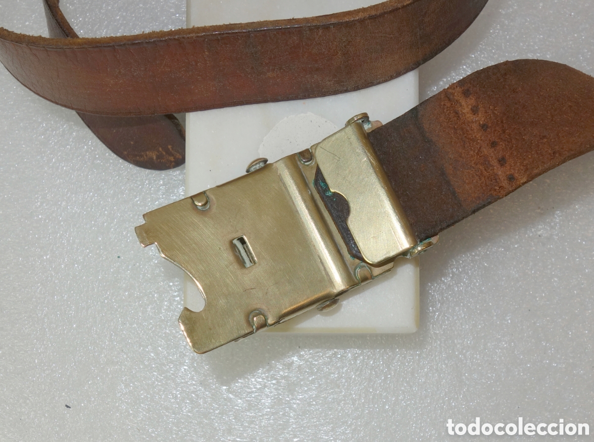 Militaria: Cintur&oacute;n ce&ntilde;idor OJE uniforme flechas y arqueros - Foto 4