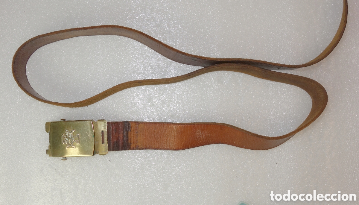 Militaria: Cintur&oacute;n ce&ntilde;idor OJE uniforme flechas y arqueros - Foto 8