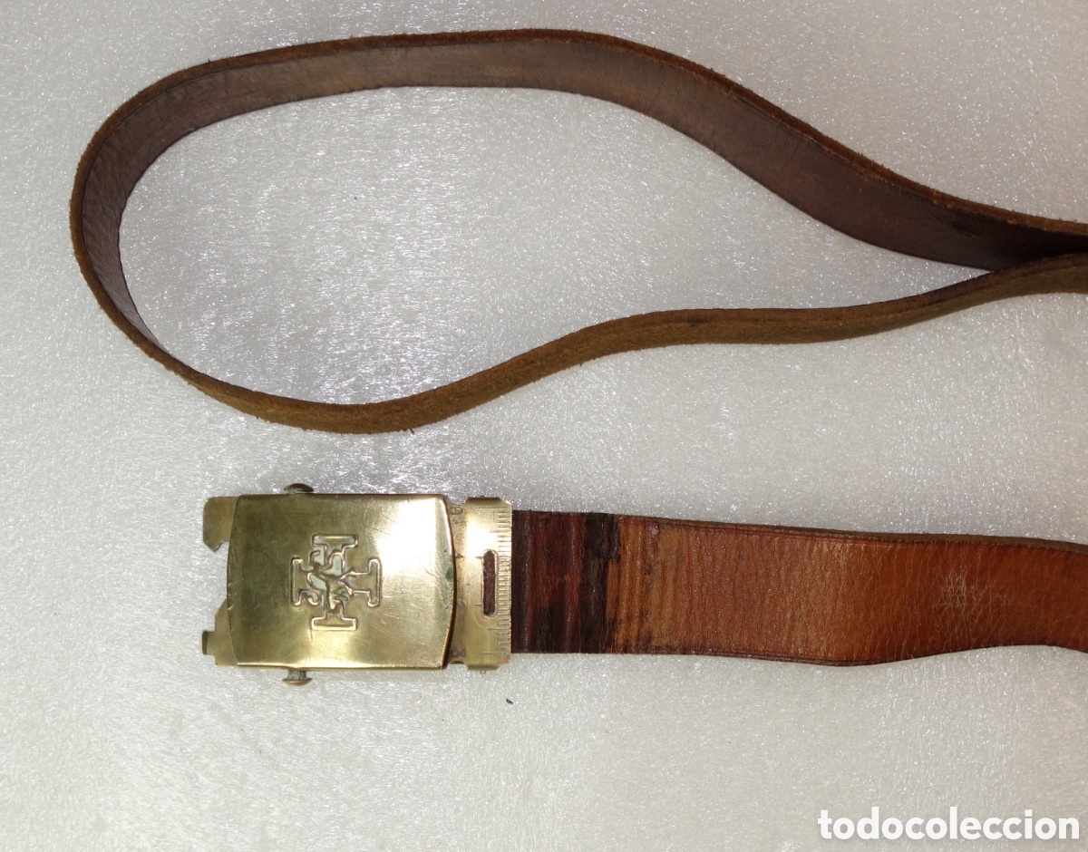 Militaria: Cintur&oacute;n ce&ntilde;idor OJE uniforme flechas y arqueros - Foto 9