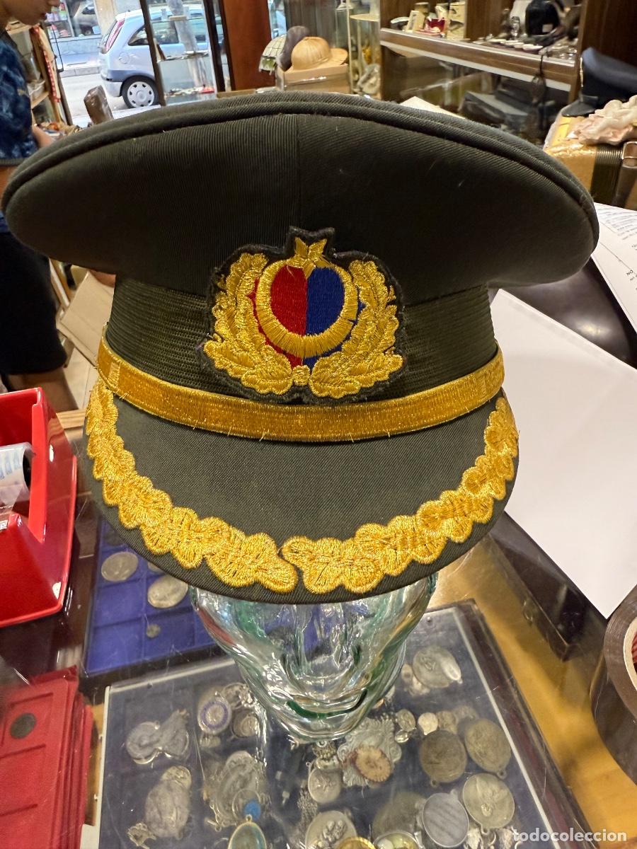 Militaria: Antigua gorra de plato del ej&eacute;rcito turco - Foto 1