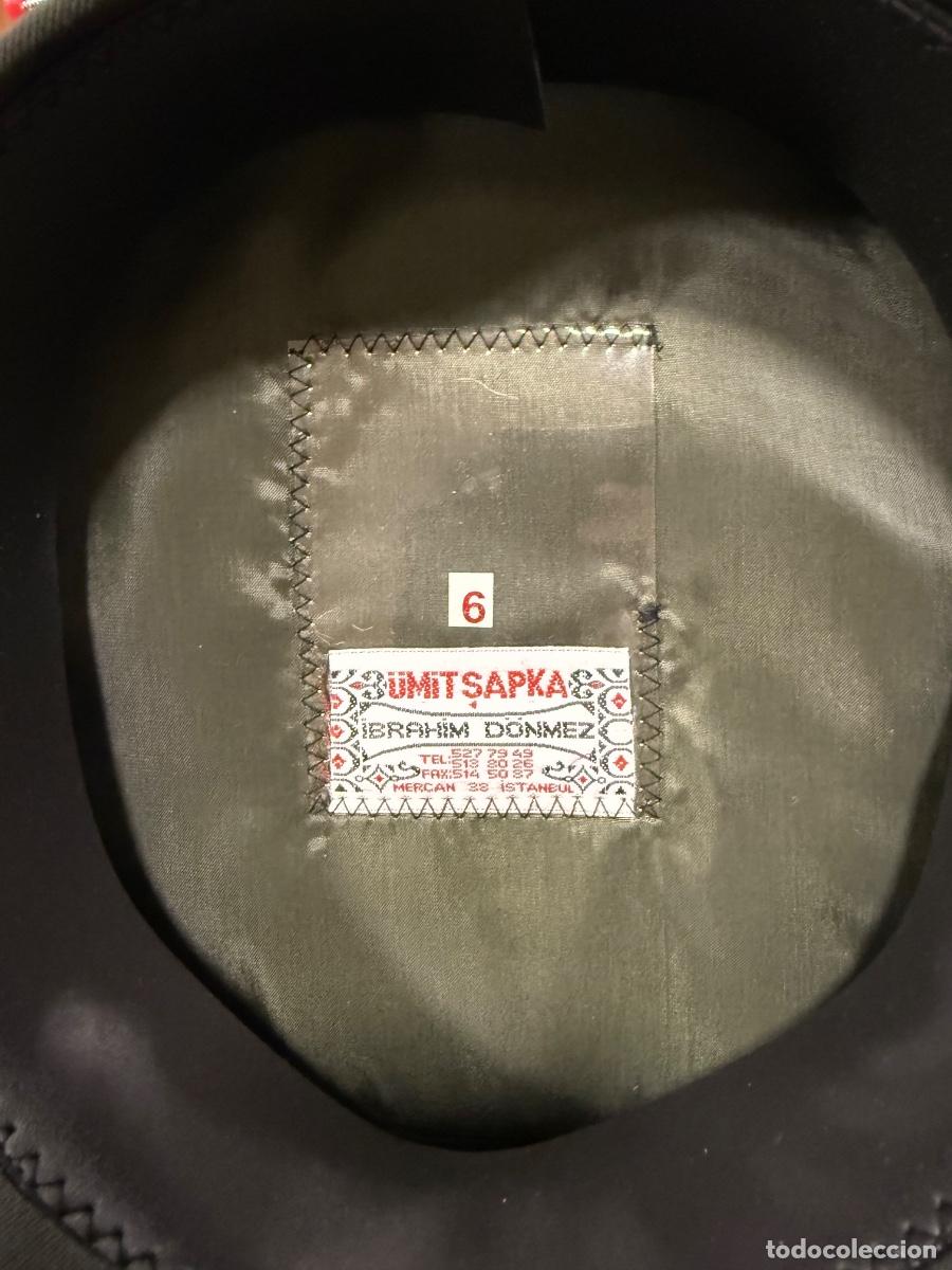 Militaria: Antigua gorra de plato del ej&eacute;rcito turco - Foto 7