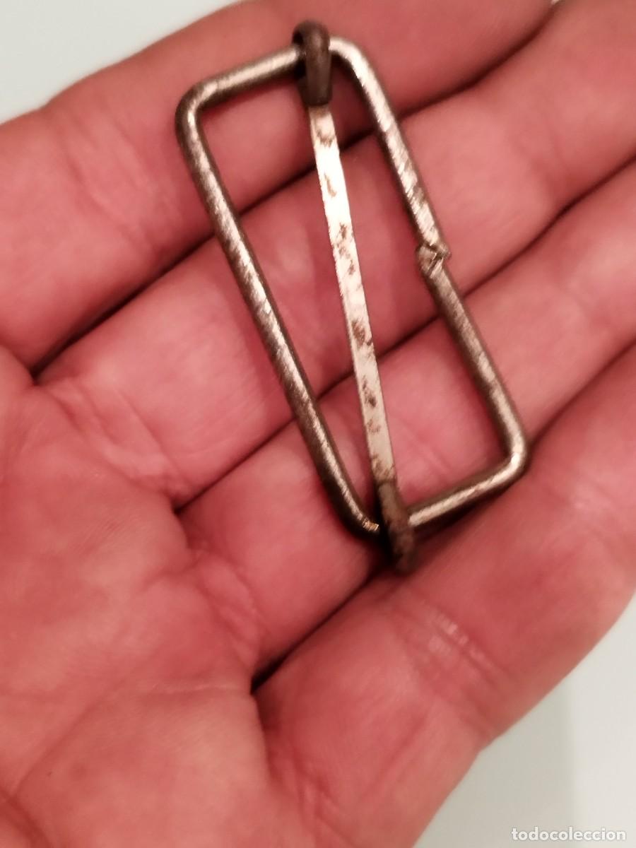 Militaria: Antigua hebilla rectangular. - Foto 1