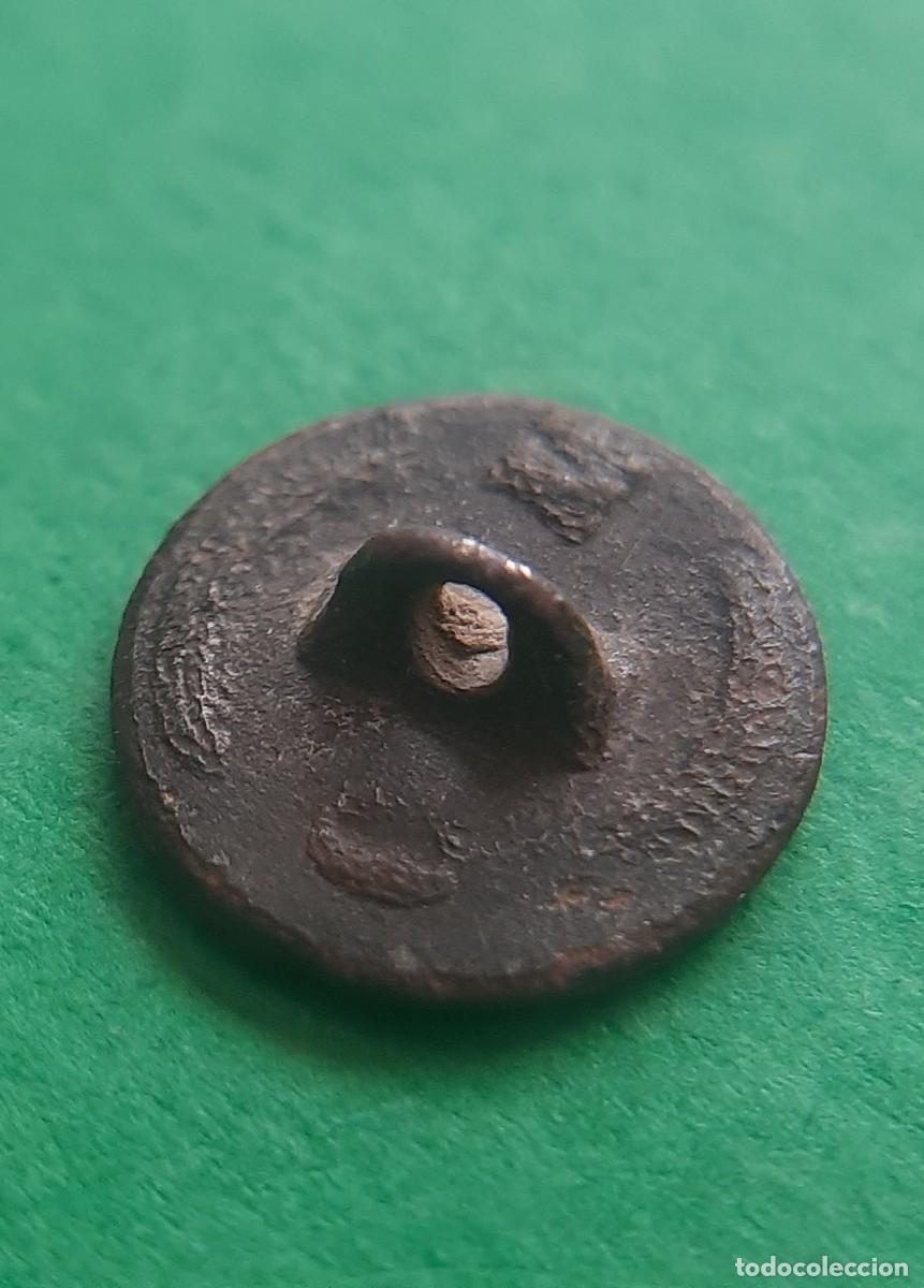 Militaria: (BOTON&Iacute;STICA) BOT&Oacute;N ESCUDO REAL - Foto 4