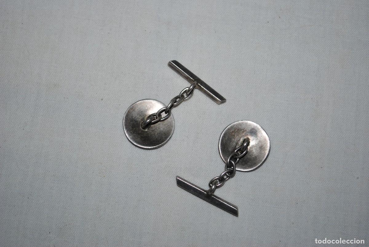 Militaria: GEMELOS DE PLATA DEL C I R 2 - Foto 2