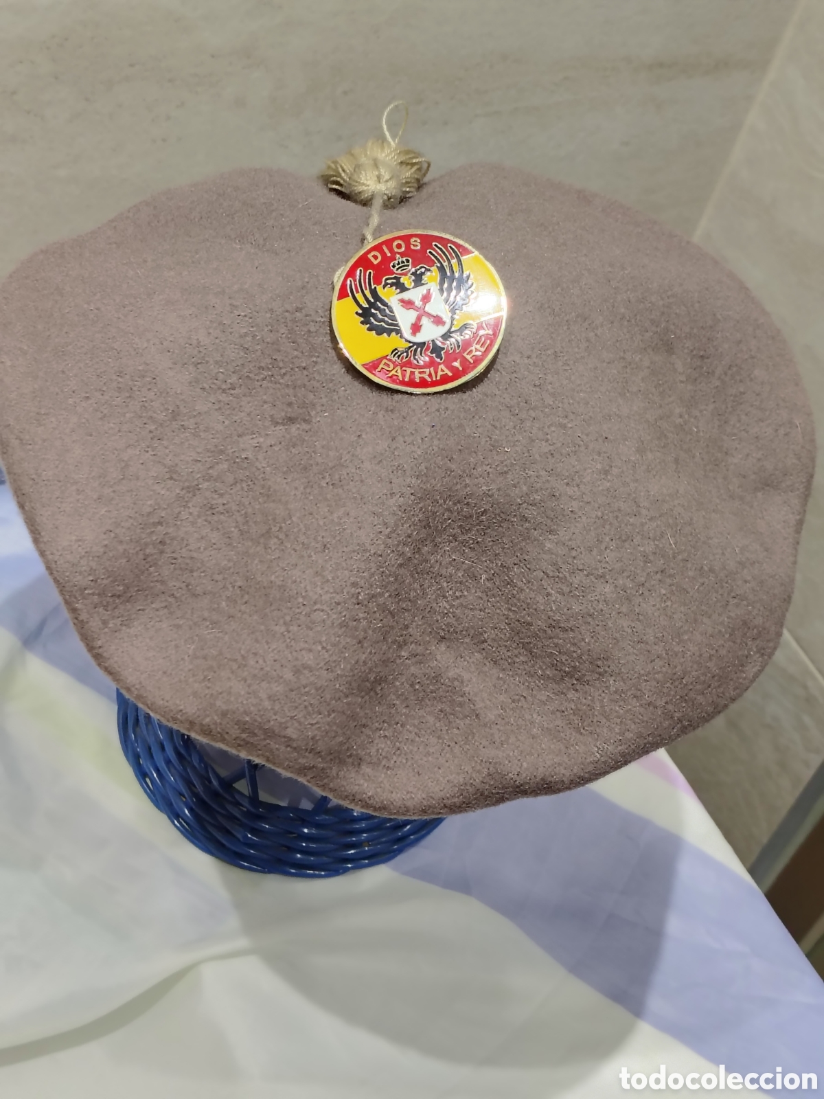Militaria: GORRA BOINA CARLISTA - Foto 1