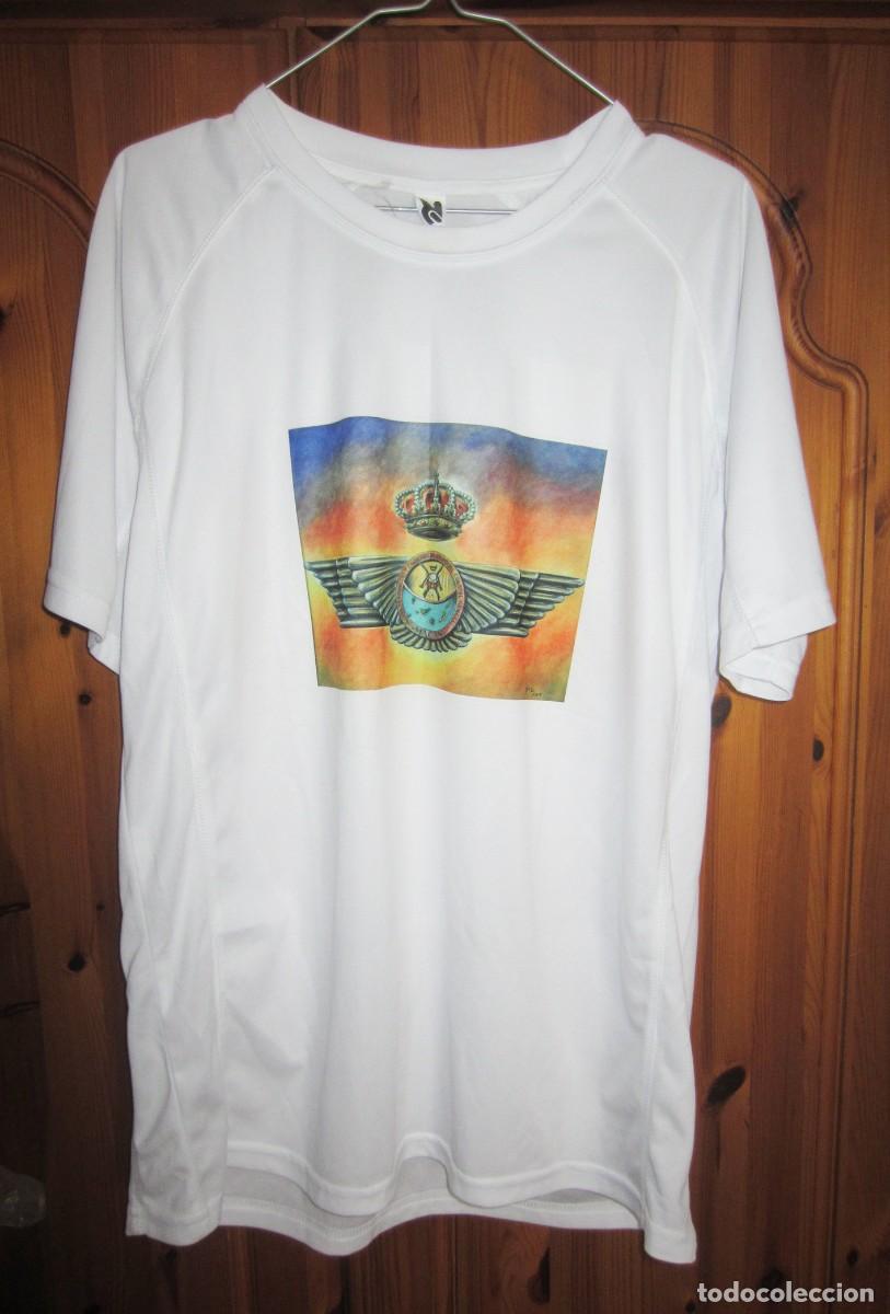 Militaria: CAMISETA DEL EJERCITO DEL AIRE. MACAN. - Foto 1
