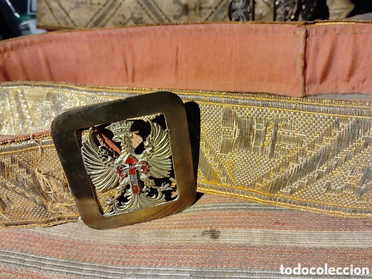 Militaria: CINTURON Y HEBILLA DE GALA. EJERCITO DE TIERRA - Foto 3