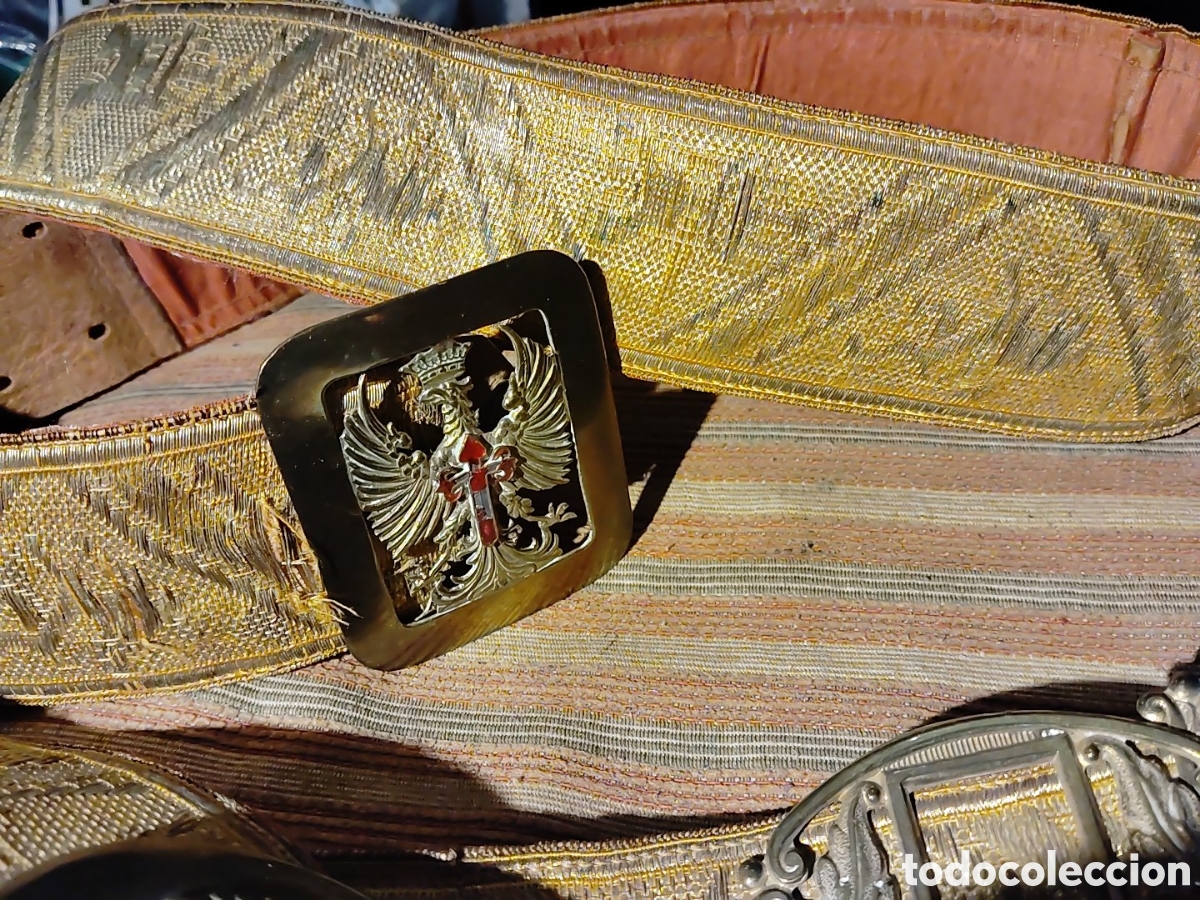 Militaria: CINTURON Y HEBILLA DE GALA. EJERCITO DE TIERRA - Foto 1