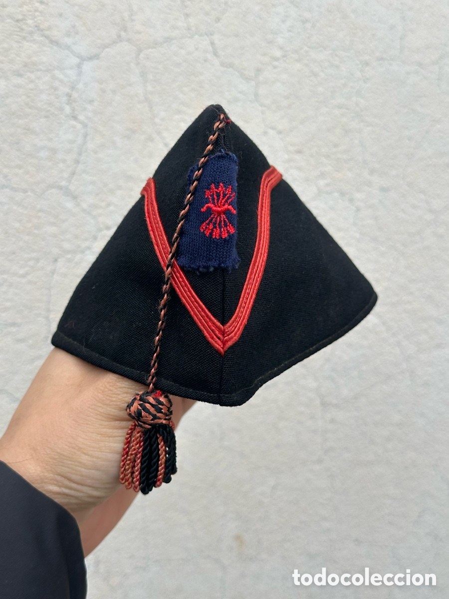 Military Antiques: ANTIGUO GORRILLO FALANGE GUERRA CIVIL ORIGINAL