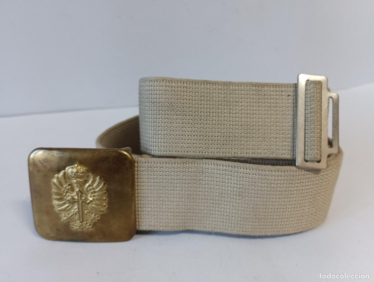 Militaria: ANTIGUO CINTURON MILITAR. - Foto 5