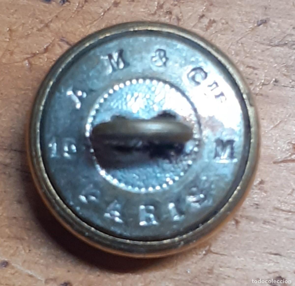 Militaria: boton CON EMBLEMA DEL PAPA - Foto 2