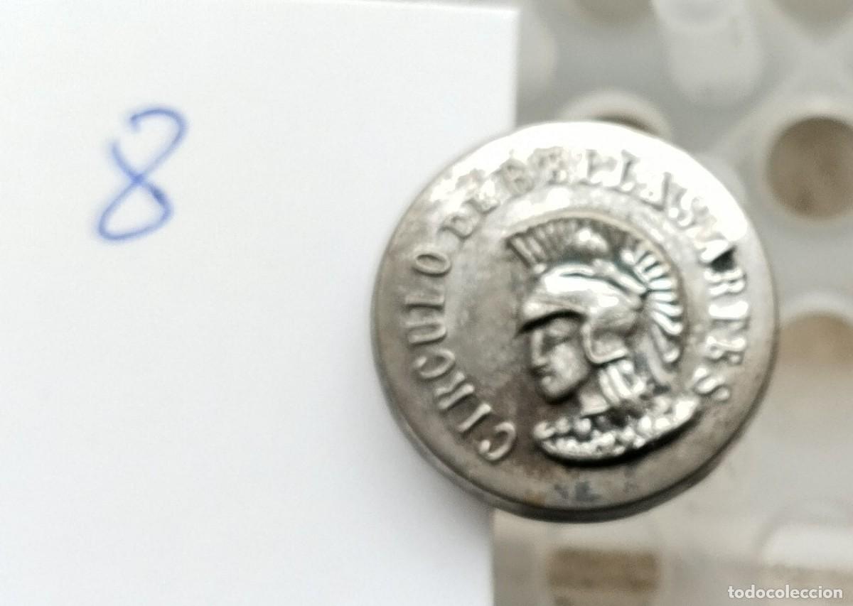 Militaria: boton circulo de bellas artes - Foto 1