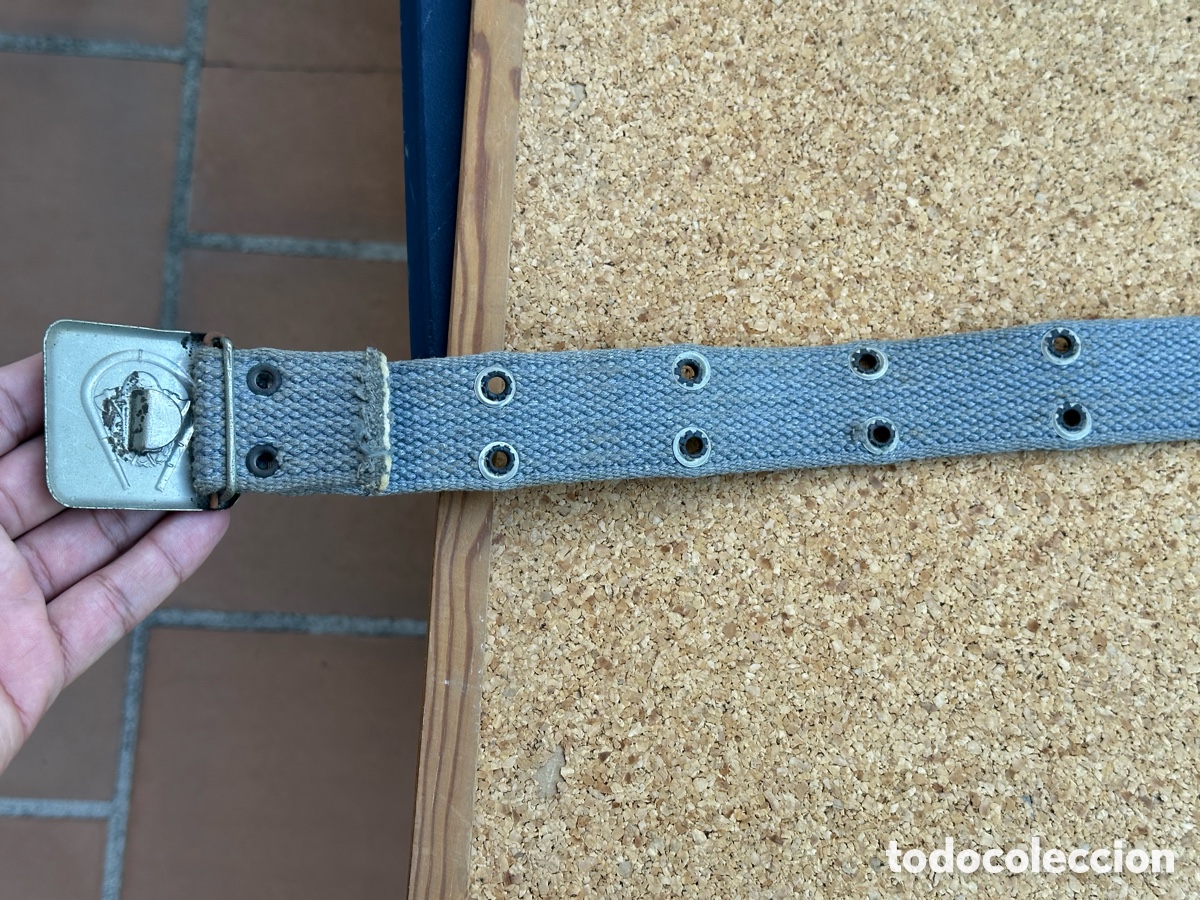 Militaria: CINTURON CON HEBILLA BOMBEROS DE ZARAGOZA - Foto 8