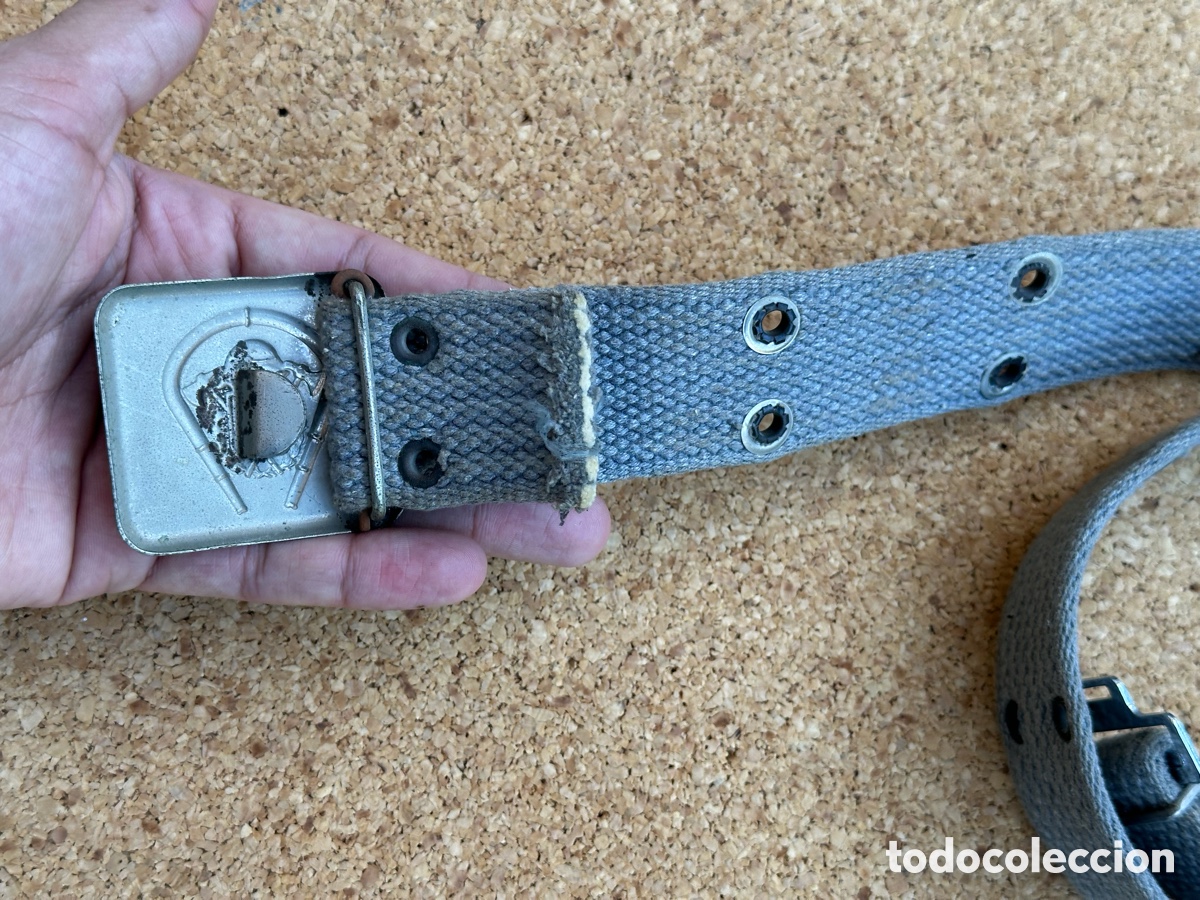 Militaria: CINTURON CON HEBILLA BOMBEROS DE ZARAGOZA - Foto 13