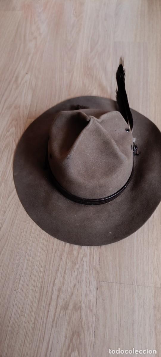 Militaria: ANTIGUO GORRO DE ALA DE BOYS SCOUTS - Foto 6