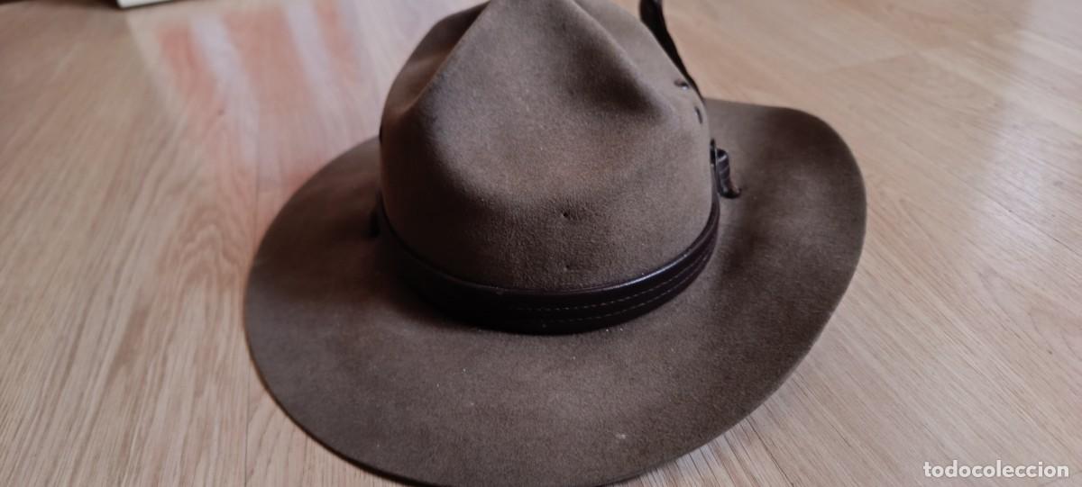Militaria: ANTIGUO GORRO DE ALA DE BOYS SCOUTS - Foto 7
