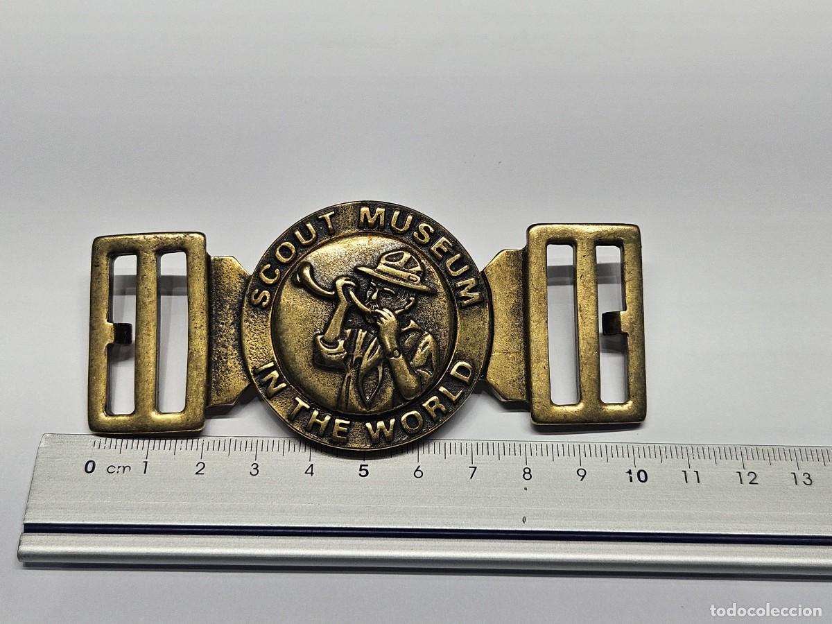 Militaria: Hebilla Cintur&oacute;n Museo Scout - Foto 1