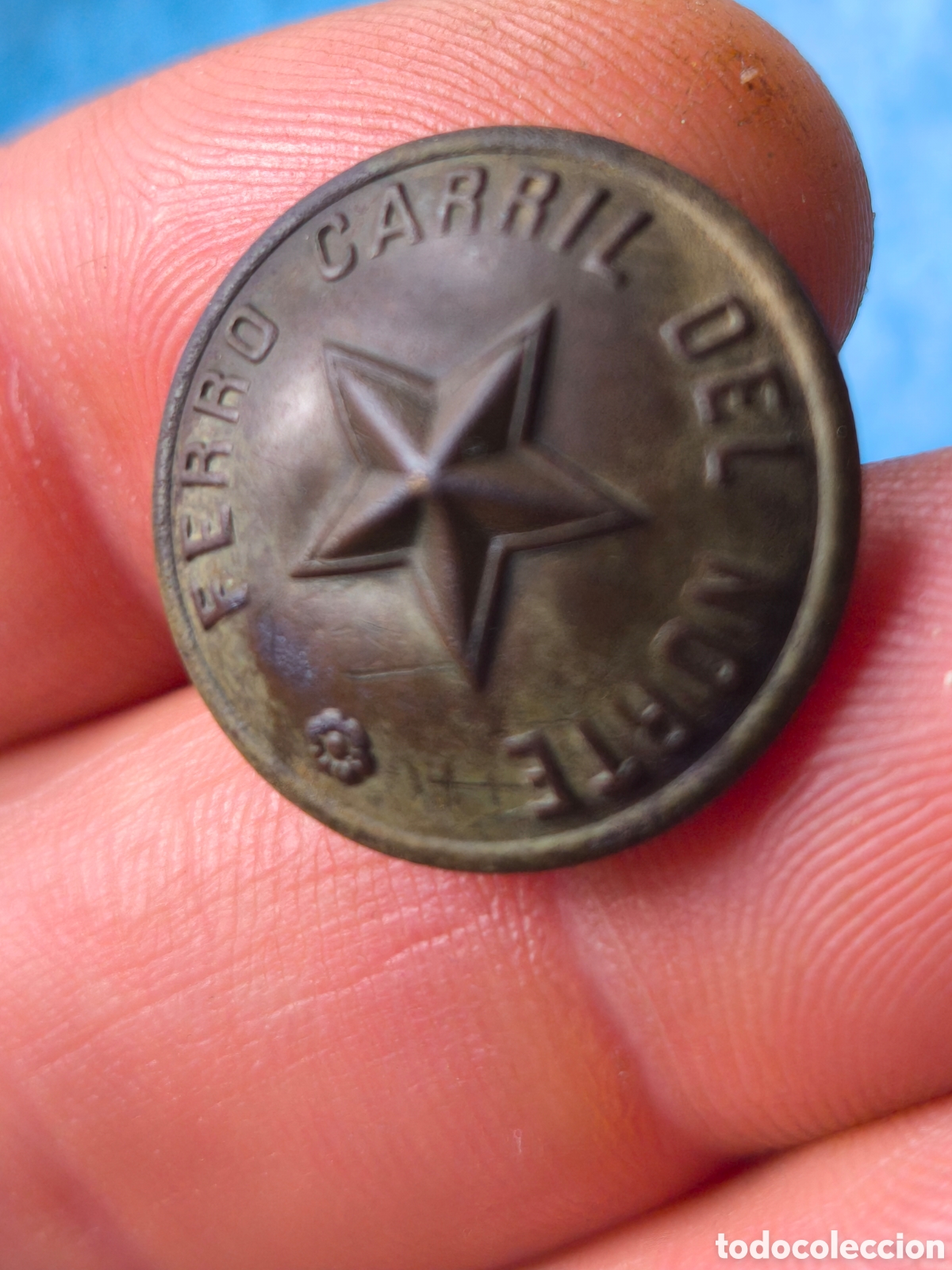 Militaria: Bot&oacute;n Ferrocarriles del Norte