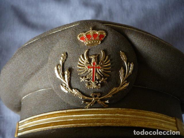 Militaria: GORRA DE PLATO OFICIAL EJERCITO ESPA&Ntilde;OL - Foto 2
