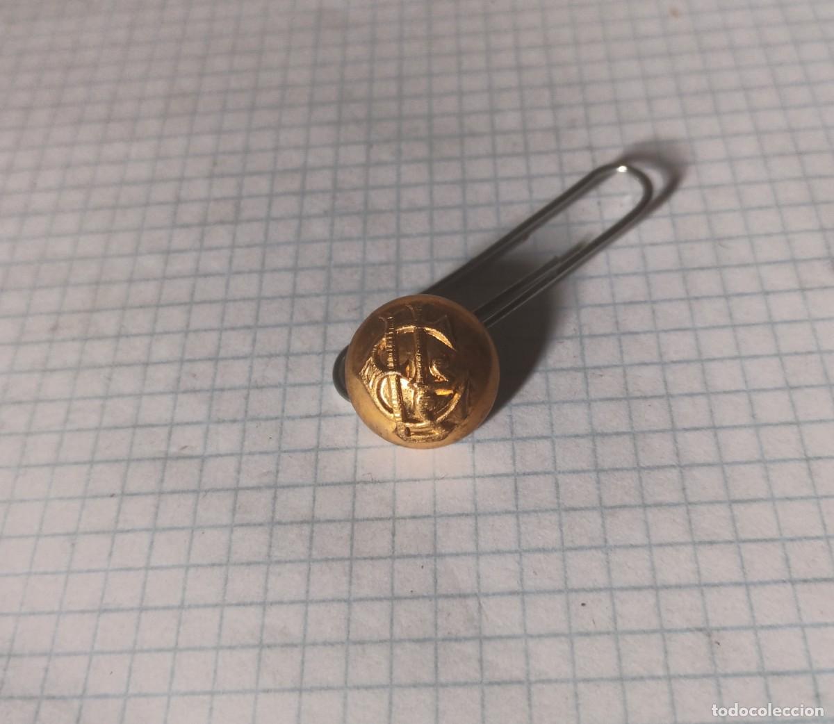Militaria: Bot&oacute;n peque&ntilde;o con letras - Foto 2