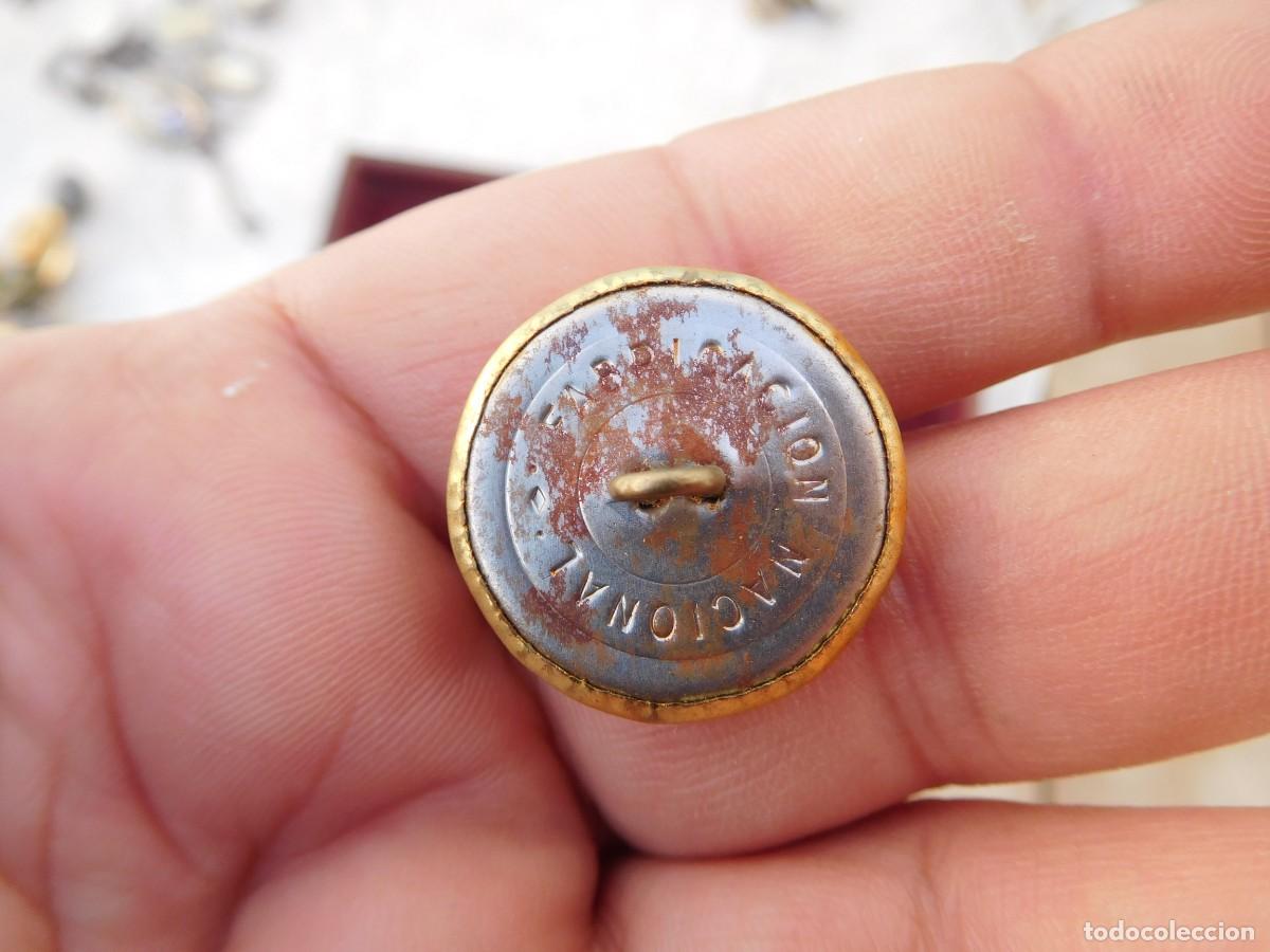 Militaria: Bot&oacute;n de correos &eacute;poca JCI - Foto 2