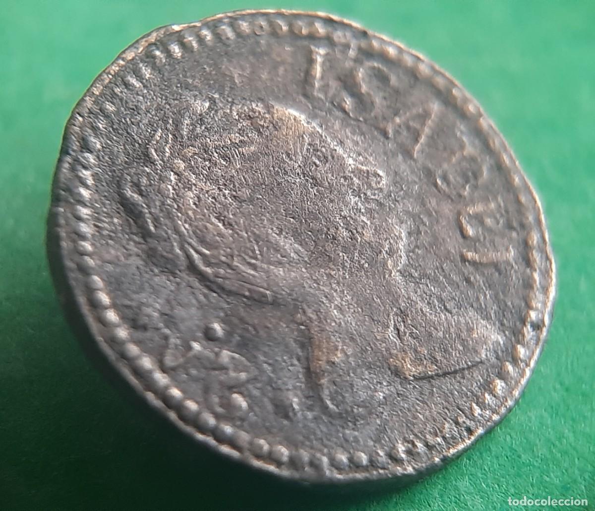 Militaria: (BOTON&Iacute;STICA) BOT&Oacute;N ISABEL II - Foto 1