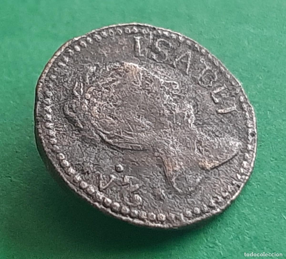 Militaria: (BOTON&Iacute;STICA) BOT&Oacute;N ISABEL II - Foto 2