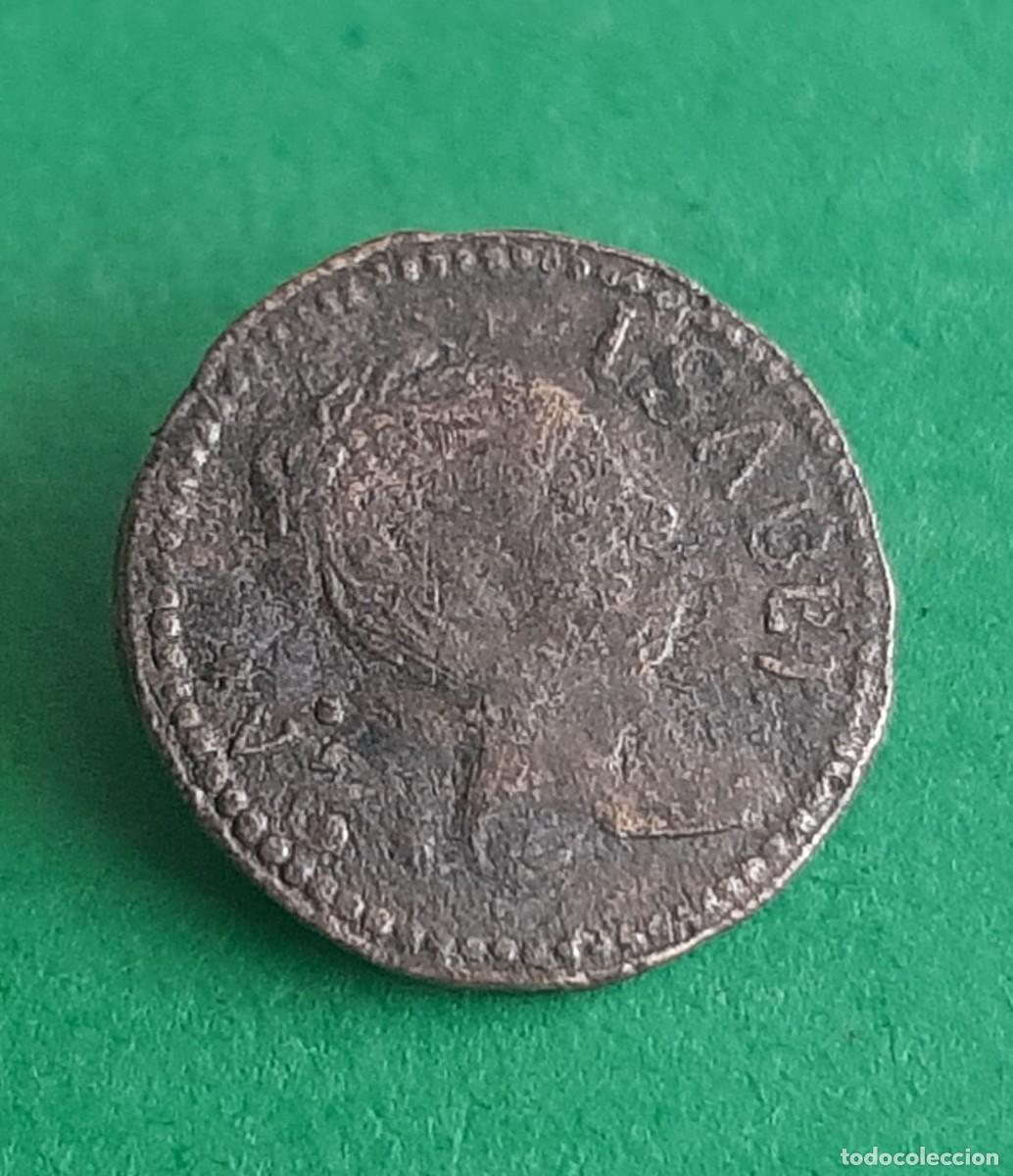 Militaria: (BOTON&Iacute;STICA) BOT&Oacute;N ISABEL II - Foto 5