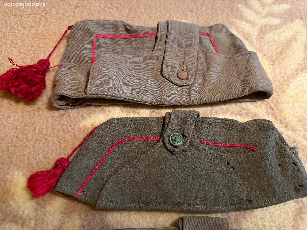 Militaria: Lote de Gorrillo cuartelero - Foto 4
