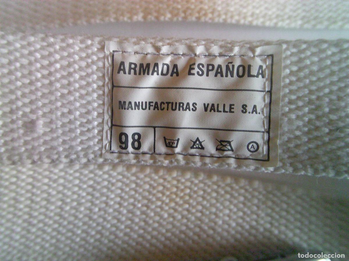 Militaria: Cintur&oacute;n blanco de la Armada Espa&ntilde;ola - Foto 2