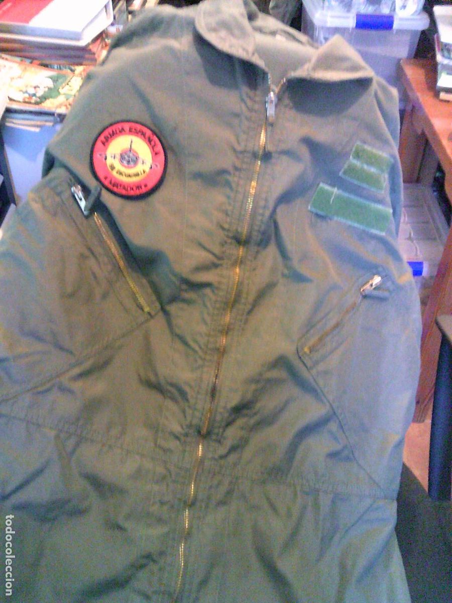 Militaria: Mono de aviaci&oacute;n 8 escuadrilla Matador Armada Espa&ntilde;ola