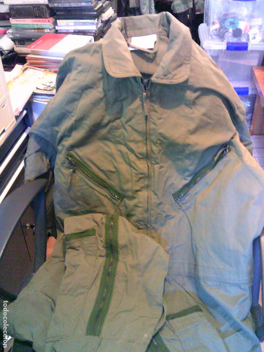 Militaria: Mono de aviaci&oacute;n Talla 56 Mono Famet