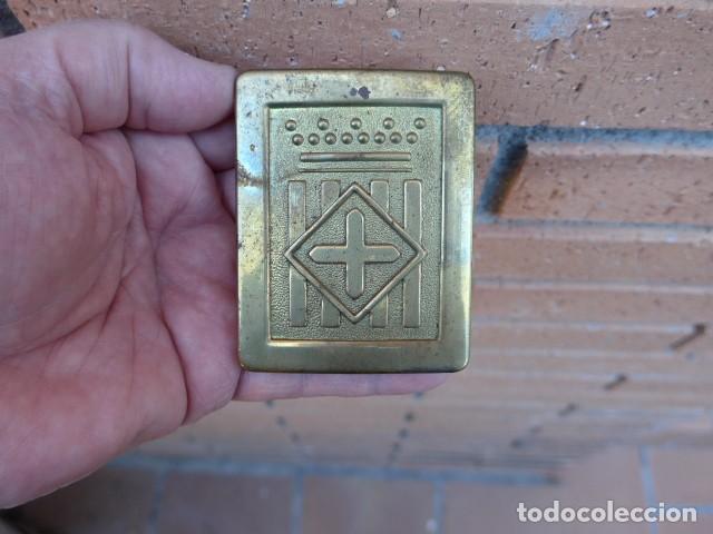 Militaria: ANTIGUA HEBILLA SEGURIDAD DIPUTACI&Oacute;N DE BARCELONA - DIPUTACI&Oacute; DE BARCELONA