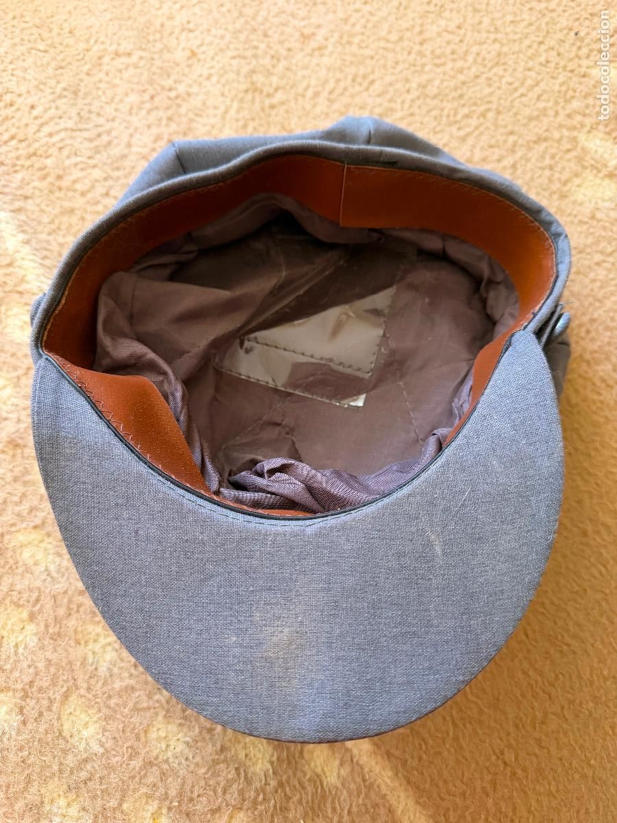 Militaria: Gorra gris de correos - Foto 2