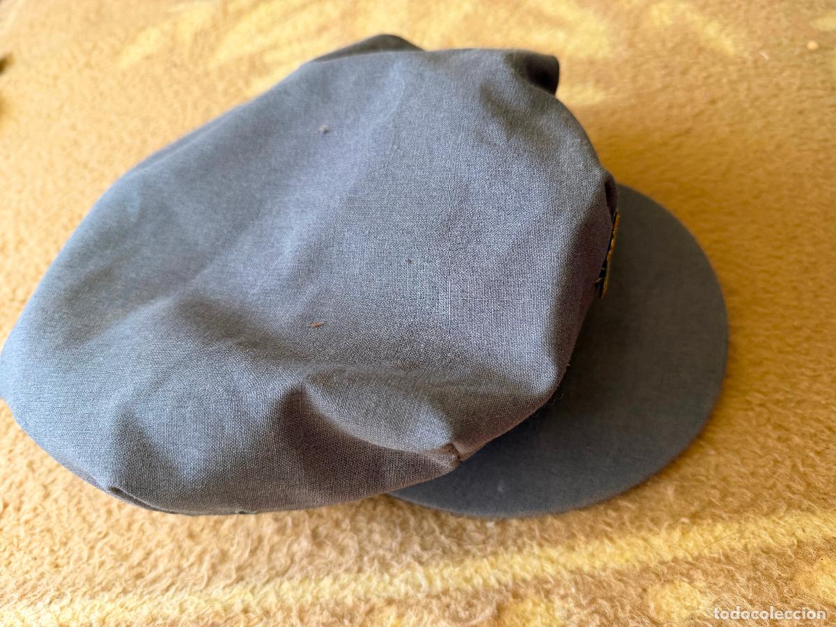 Militaria: Gorra gris de correos - Foto 3